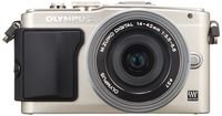 Olympus Mirrorless SLR E-PL6 with 14-42mm F3.5-5.6 EZ Lens (Silver) - International Version