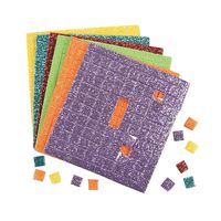 Adhesive Glitter Squares (500 Pcs. Per Unit) Each Square, Approx. 1/4".