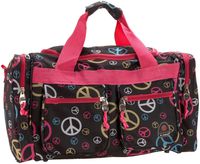 Rockland Duffel Bag, Peace, 19-Inch