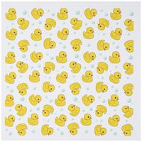 3dRose Set of 12 Greeting Cards, Cute Rubber Duck Pattern (gc_112951_2)