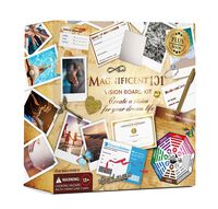 Magnificent101 Vision Board Kit - Create a Board of Your Ambitions with +60 Vision Board Supplies. Use The Power of Intention and Visualization to Achieve Your Dreams