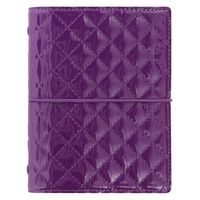 Filofax Pocket Domino Luxe Organiser - Purple