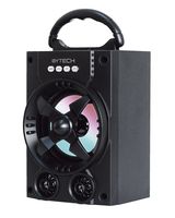 Bytech Universal Bluetooth Wireless LED Performance Surround Sound Speaker Black