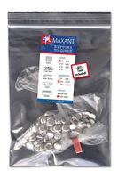 100 Buttons to Cover - Made in USA - Self Cover Buttons with Flat Backs - Size 20 with Tool