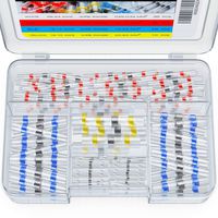 Solder Seal Wire Connectors KIt of 125 pcs Insulated Automotive Marine Grade Soldering Connectors