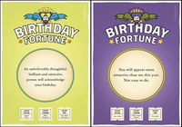 Quiplip Misfortune Birthday 6) Greeting Cards