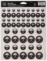 WinCraft NHL Buffalo Sabres Vinyl Sticker Sheet, 8.5" x 11"