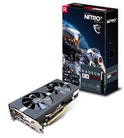 Sapphire 11266-14-20G Radeon Nitro+ Rx 570 4GB GDDR5 Dual HDMI/ DVI-D/ Dual DP with Backplate (UEFI) PCI-E Graphics Card