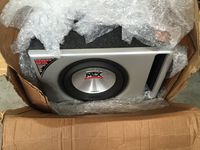 MTX 9512-22 12" 1200 Watts RMS Dual 2 Ohm Subwoofer - SuperWoofer 95 Series