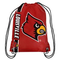 Louisville Cardinals NCAA Big Logo Drawstring Backpack