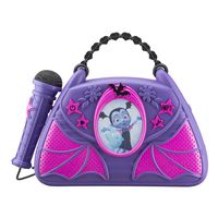 Vampirina Sing Along Boombox with Real Working Microphone Built in Music and Can Connect to MP3 Player for Halloween
