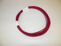 18 Ga Awg RED/BLUE Striped Automotive Truck Motorcycle General Purpose GXL Wire .94 O.D. 25' Superior Abrasion Resistance, High Heat, Resist grease,Oil, Gasoline,Acids