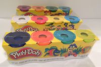 Play-Doh HASB5517BAMZ 4-Pack of Colors Gift Set Bundle (12 Cans-48 Oz)