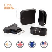 Mu One 45W Type-C Fast Charger for Laptops Notebooks Tablets and Smartphones, with Power Delivery (PD) Technology