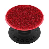 PopSockets PopGrip - Expanding Stand and Grip with Swappable Top - Glitter Red