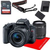 Canon EOS Rebel SL2 DSLR Camera w/EF-S 18-55mm f/4-5.6 is STM Lens + 32GB Memory Bundle