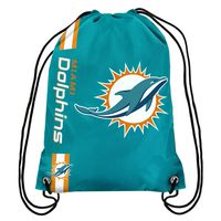 NFL Miami Dolphins Big Logo Drawstring Backpack