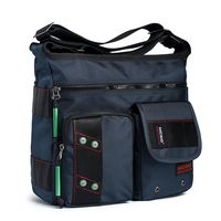 Crossbody Bag, Messenger Bags Purse Shoulder Working Bag Casual Multi Pocket Nylon Travel Handbags for Men Women