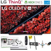 LG Electronics OLED55C9PUA C9 Series 55" 4K Ultra HD Smart OLED TV (2019) w/Xbox One S NBA 2K19 w/3 in 1 Wall Mount kit- Wall Mount, HDMI Cable, TV Cleaning Kit - LG Authorized Dealer.