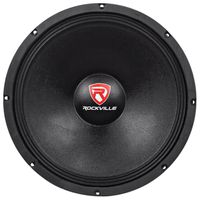 Rockville 1500w 15" Raw DJ Subwoofer 4 Ohm Sub Woofer 70OZ Magnet, 15 inch (RVW1500P4)