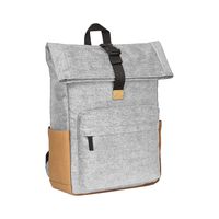AmazonBasics Anti-Theft Roll Top Backpack - Grey