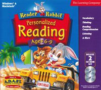 Learning Company Reader Rabbit Personalized Reading Ages 6-9 Deluxe