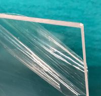 Cast Acrylic Plastic Sheet 1/4" x 24" x 48" - Clear Plexiglass