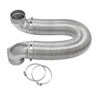 Lambro Industries, Dryer Vent Close Elbow Kit, 4 inch. Item #4006