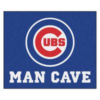 Fanmats 22389 MLB-Chicago Cubs Man Cave Tailgater Rug