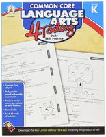 Common Core Language Arts 4 Today, Grade K
