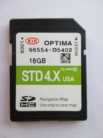 D5402 2016 2017 KIA OPTIMA Navigation MAP Sd Card ,GPS UPDATE , U.S.A OEM PART # 96554-D5402 16GB STD4.X USA