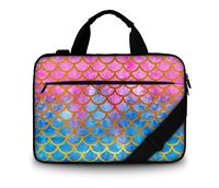 11-13 inches Case Canvas Messenger Bag Tablet Case Handle Sleeve with Shoulder