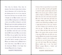 Quiplip Funny Fill-in-The-Blank Wedding and Birthday Cards, 6-Pack (QL03246PCK)