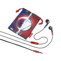 Captain America- Civil War Noise Isolating Earbuds Refresh ( Vi-M15CW.FXv2)