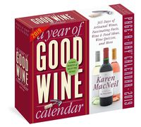 Year of Good Wine Page-A-Day Calendar 2019