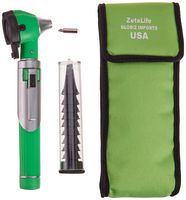 ZetaLife Otoscope - Ear Scope with Light, Ear Infection Detector, Pocket Size (Green Color)