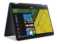 Acer Spin 7, 14" Full HD Touch, 7th Gen Intel Core i7, 8GB LPDDR3, 256GB SSD, Windows 10, Convertible, SP714-51-M4YD