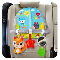 BENBAT Double Sided Car Seat Activity Arch - Baby Toy Activity Center - Toys for Children - Developmental Toys for Babies - Best Toddler Toys for The Car