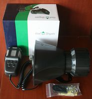 Cool Zingers 100 Watt Police Siren 5 Sound Emergency Vehicle Warning Speaker PA System Microphone 12v