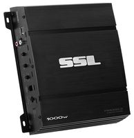 Sound Storm LabsFR1000.2 Force 1000 Watt 2 Channel 2 to 8 Ohm Stable Class A B Full Range Bridgeable Mosfet Car Amplifier with Remote Subwoofer Control