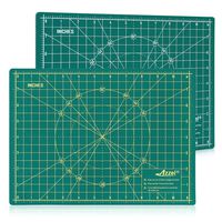 Self Healing Rotary Cutting Mat 9" x 12" INCH Double Sided Perfect for Crafts, Quilting, Sewing, Scrapbooking A4