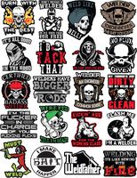 20 Welding Stickers for Welding Hood & Tool Box - 100% Vinyl Stickers - Stickers for Adults - Badass Welder Stickers Including, Flux, Rods, Hood, Flash, Fire, Welds