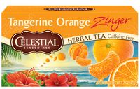 Celestial Seasonings Herbal Tea, Tangerine Orange Zinger, 20 Count Box
