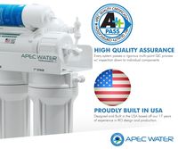 APEC Top Tier Alkaline Mineral pH+ 75 GPD 6-Stage Ultra Safe Reverse Osmosis Drinking Water Filter System (ESSENCE ROES-PH75)