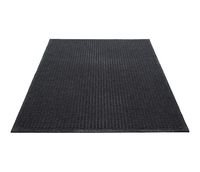 Guardian EcoGuard Indoor Wiper Floor Mat, Recycled Plastic and Rubber, 4' x 6', Charcoal