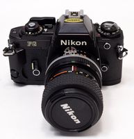 Nikon FG 35mm Film SLR Camera Black Body