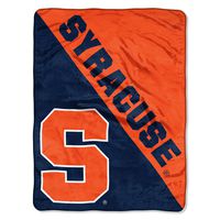 The Northwest Company Officially Licensed NCAA Syracuse Orange Halftone Micro Raschel Throw Blanket, 46" x 60", Multi Color