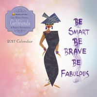 Shades of Color 2017 Girlfriends, A Sister's Sentiments African American Calendar, 12 by 12" (17GF)