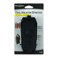 Nite Ize Tool Holster Stretch, Universal Multi Tool Holder With Elastic Side Panels + Rotating Belt Clip