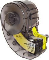 Brady XPS-125-CONT IDXPERT PermaSleeve 0.235" Height, 0.235" Width, B-342 Heat-Shrink Polyolefin, Black On White Color Wire Marker Sleeves